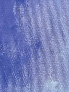 Oil painting background with thick brushstrokes on linen canvas texture