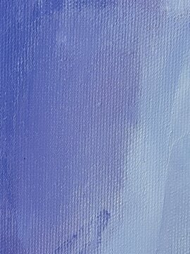 Oil painting background with thick brushstrokes on linen canvas texture