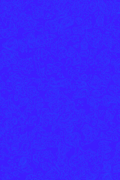 Abstract blue background with intricate swirling and organic line art patterns