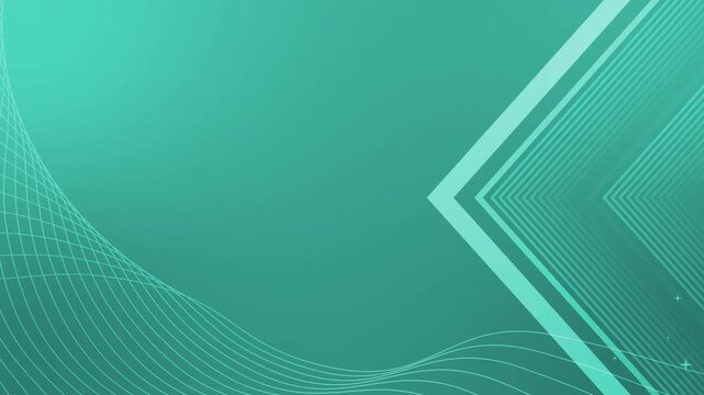 Gradient modern abstract line wave arrow background animation