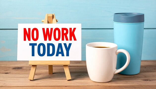 Coffee break leisure sign relaxation day off mood