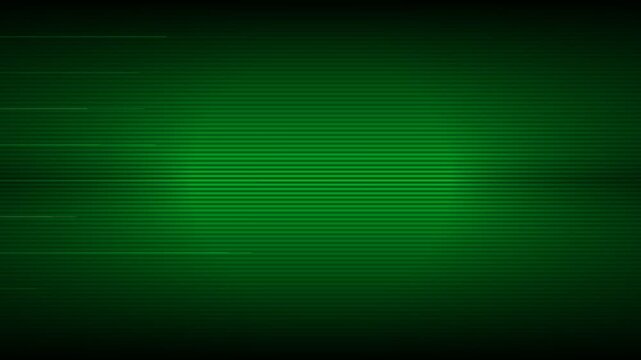 Green Digital Glitch Effect Background - Matrix Code Error Hacker Animation
