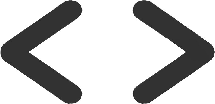 Slideshow Navigation Arrow Pair &ndash; Left Right Flat Style Vector Icon

