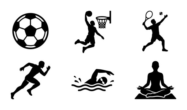 set of sports icons