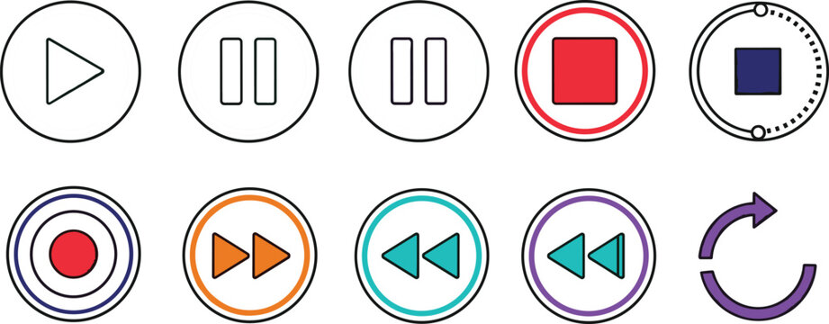 Replay Button Images – Browse 8,707 Stock Photos, Vectors, and Video ...