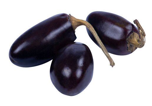 A handful of cascabel chili peppers against a white, transparent background.