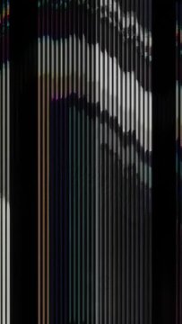 Vibrant Glitch Digital Noise Background Animated Video