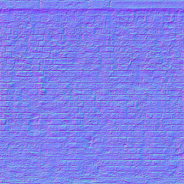 Cobblestone Pavement Normal Map for 3D Texture and Game Development