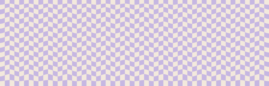 Groovy seamless background with a retro checkerboard design