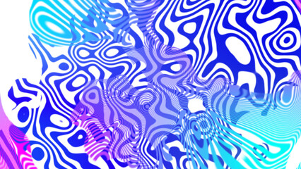 Fototapeta premium Abstract creative colorful wave ripple line background illustration.