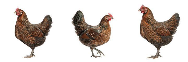 Olive Egger Chicken Standing Mixed Colors - Gallus gallus domesticus - Hybrid Poultry Breed - Poule Olive Egger - Olive Eier Huhn - Decorative Livestock Photography SEO for Backyard Farming © Homelander