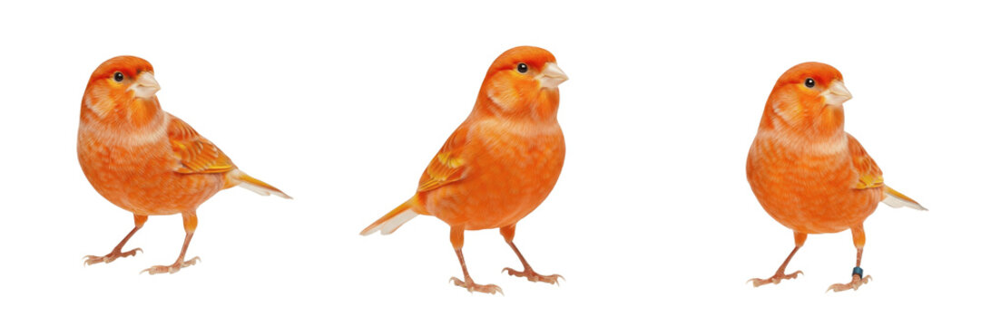 Domestic Canary Standing with Steady Posture - Serinus canaria - Canario - Kanarienvogel - Serin - Yellow Songbird Portrait SEO Optimized Photography for Pet Stores and Avian Enthusiast Media Outlets