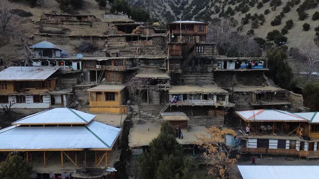 Bamburet valley, Kalash valley in the Hindu Kush, Pakistan
