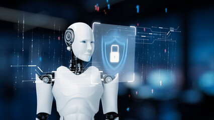 AI strengthens cyber security with artificial intelligence threat detection, AI-based protection layers, and virtual assistant alerts against breaches. Kernel © InfiniteFlow