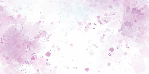 Naklejka premium A delicate watercolor wash features soft shades of pink and lavender creating a light and airy abstract background texture high quality professional detailed
