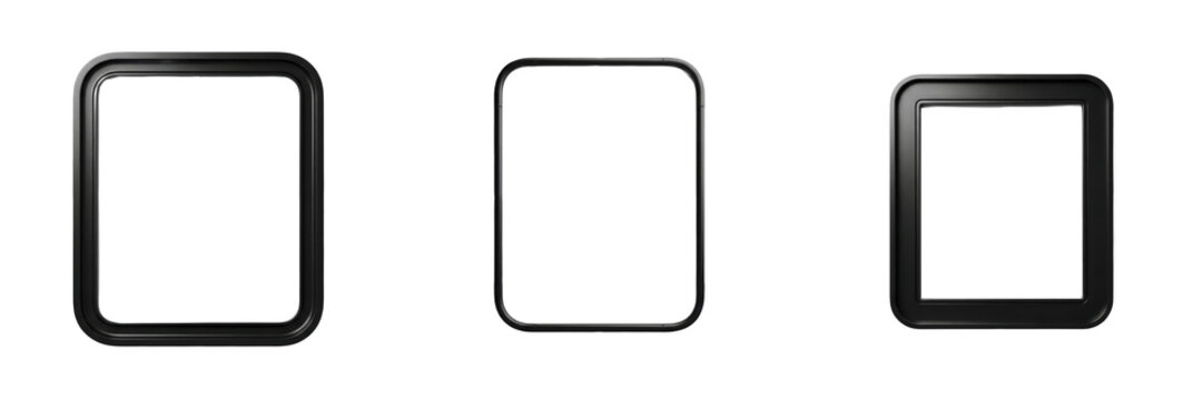 Rounded Corner Modern Frame - Cadre moderne aux coins arrondis - Moderner Rahmen mit abgerundeten Ecken - Marco moderno de esquinas redondeadas - Soft Contemporary Border for Creative Graphics