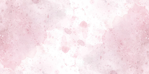 Fototapeta premium A delicate and soft watercolor background features a pale pink hue with subtle blurred shapes resembling floral blossoms or abstract forms high quality