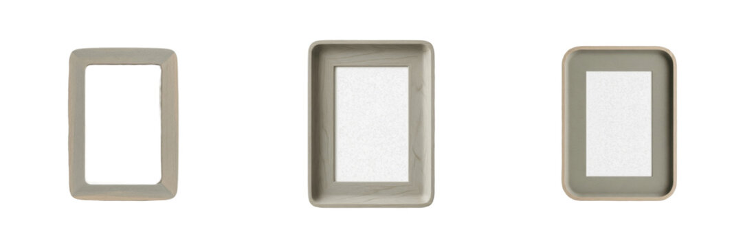 Matte Soft Finish Frame - Cadre au fini mat et doux - Rahmen mit mattem Soft-Finish - Marco de acabado suave mate - Elegant Non-reflective Minimalist Border for Contemporary Art and Photography