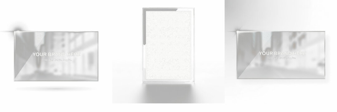 Website Hero Glass Frame Isolated on Black Background - Cadre Hero de site web - Website-Hero-Glasrahmen - Marco de h&eacute;roe de sitio web - Landing Page UI Design - Modern Design Resource Asset