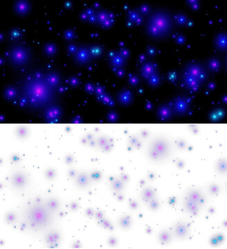 Abstract Glowing Dots Pattern - Motif de points brillants abstrait - Abstraktes leuchtendes Punktmuster - Patr&oacute;n de puntos brillantes abstracto - Digital Data Grid Light Effect Graphic Background