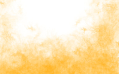Soft golden yellow watercolor wash background with subtle texture and distressed edges featuring a bright white negative space area for text placement in a minimalist artistic design concept layout © Malik Hammad 