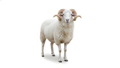 Fototapeta premium sheep isolated on white