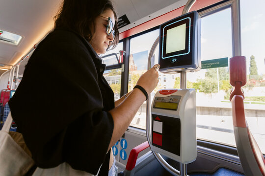 Ticket Machine Tap Bus