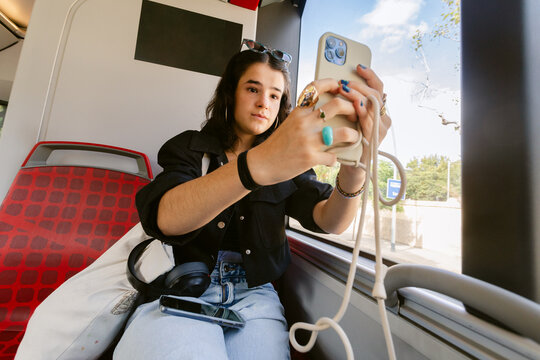 Teen Photo Phone Bus