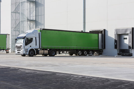 Freight Truck Docking Operation