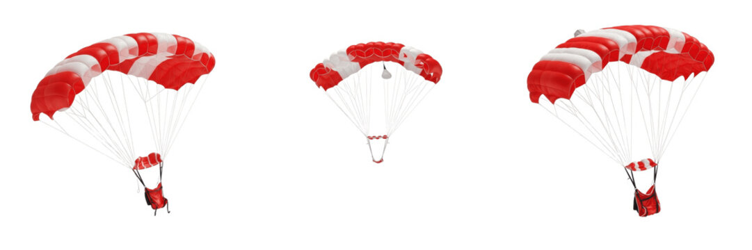 Parachute canopy for skydiving Paraca&iacute;das Parachute Fallschirm extreme sports equipment for skydiving base jumping air descent canopy rigging gear outdoor adventure aerial SEO