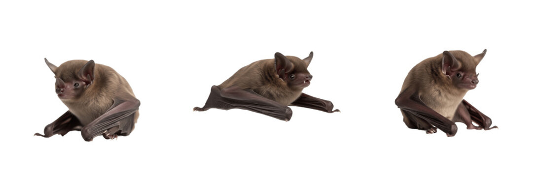 Little Brown Bat Hanging - Myotis lucifugus - Chauve-souris - Murci&eacute;lago - Flying Mammal SEO Title - Nocturnal Winged Creature in Cave Roost Wildlife Photography - Beneficial Insectivore Animal Photo