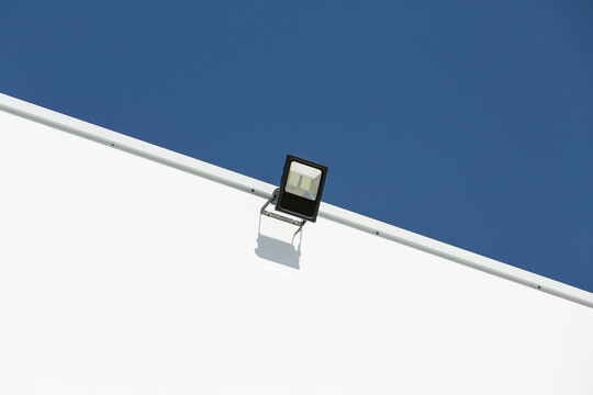 LED spotlight at daylight