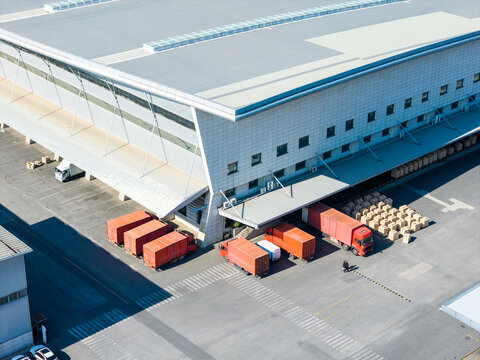 Logistics Warehouse Loading Dock