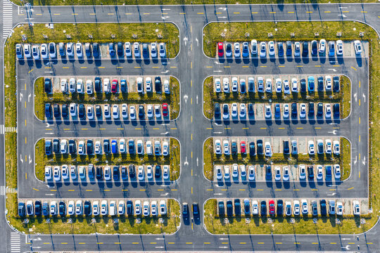 Aerial Parking Lot