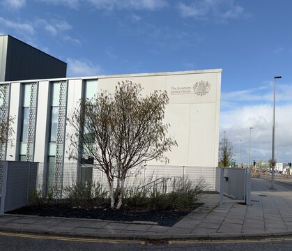 Inverness Justice Centre in the Highlands of Scotland.