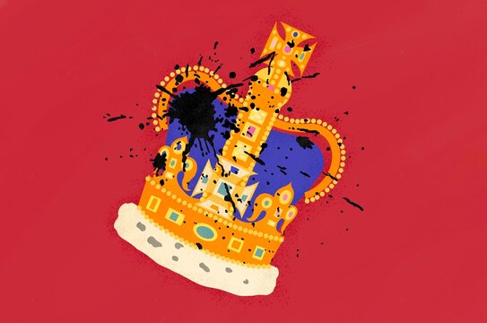 An Ink Stain on the Crown