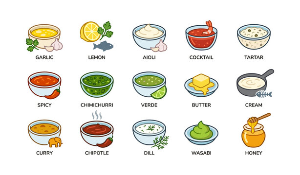 Condiments Icons Images – Browse 109,069 Stock Photos, Vectors, and ...
