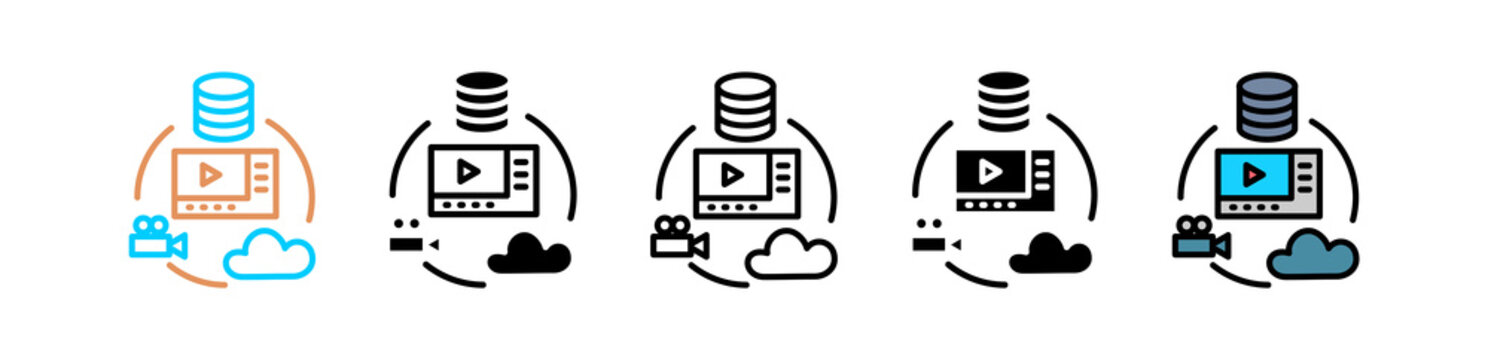 Video Processing multyple icon