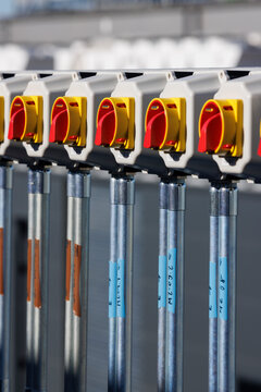 Emergency stop buttons