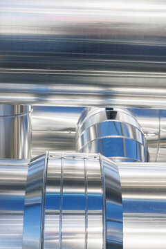 Steel ducts and pipes