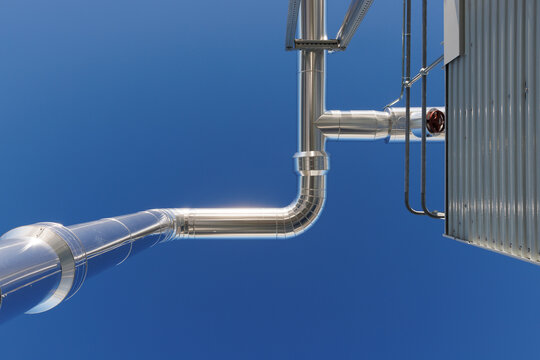 Steel ducts and pipes