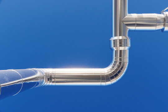 Steel ducts and pipes