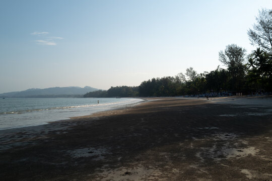 Early morning on the beach