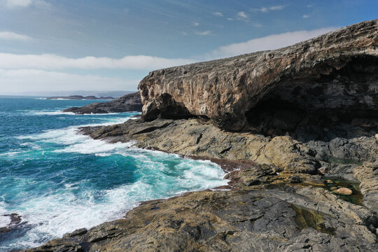 Old Whaleman's Grotto. Whalers Way. South Australia.
