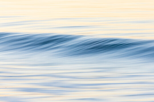 Small wave in morning light. Eyre Peninsula. South Australia.
