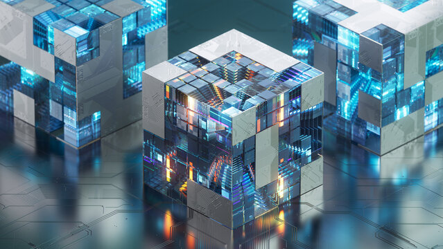 Distributed AI Computing Cluster Architecture