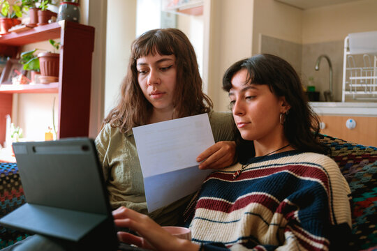 Couple Reviewing Medical Results
