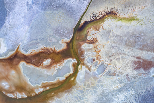 Salt Lake Abstract Patterns