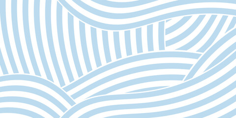 farm blue banner, organic abstract background with fields. wavy blue lines. eps 10 illustration © SYAIFUL ANWAR