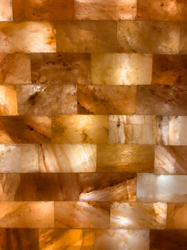 Salt room wall background